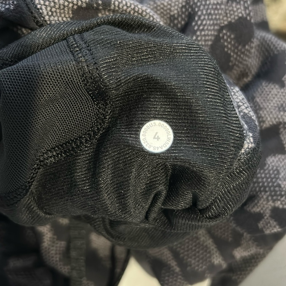 Lulu Camo Ready To Rulu Jogger Jacquard Size 4